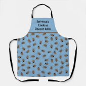 Grappig Stink Bugs Illustraties Custom Message Schort (Voorkant)