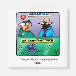 Grappig stoppen met stuffer Magnet Gift Magneet