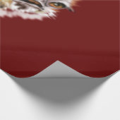 grappig struisvogelpapier cadeaupapier (Hoek)