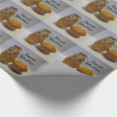 Grappig Stud/Spud Muffin Inpakpapier (Hoek)