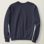 Grappig sweatshirt "namaste in bed" (Design achterkant)