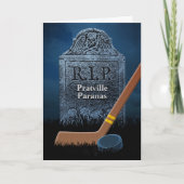 Grappig sympathiebewijs voor het Hockey Team van O Kaart (Voorkant)