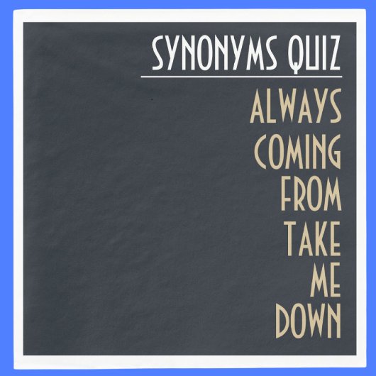 Grappig synoniem Rickroll Party Servet