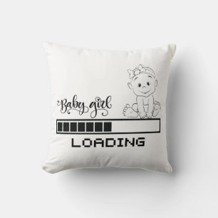 Grappig T-shirt Baby Zwangerschap Kind Moeder Kussen