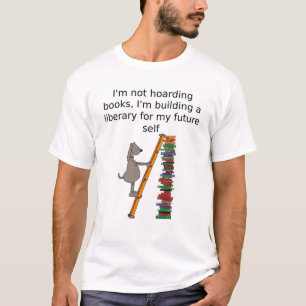 Grappig T-shirt - een must-have voor bibliofielen