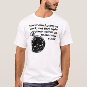 Grappig T-shirt met Acht Uur Wachten