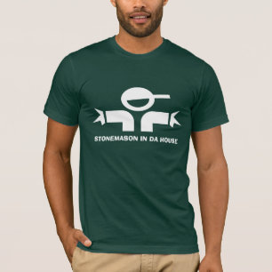Grappig T-shirt met citaat voor steenhouwers