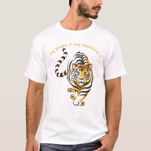 grappig t-shirt met tijger