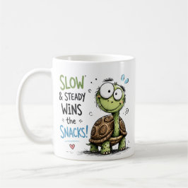 Grappig T-shirt met Turtle-grafiek voor kinderen d Koffiemok