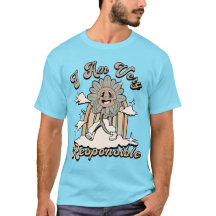 Grappig T-shirt met Zonnebloem