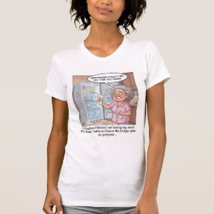 “Grappig T-shirt over de menopauze ‘Te jong hier