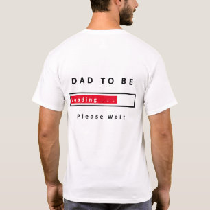 Grappig T-shirt papa om tekst te laden - alsjeblie