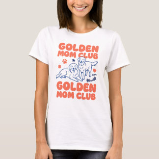Grappig T-shirt voor Golden Retriever Moeders