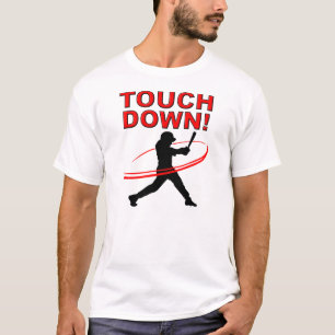 Grappig T-shirt voor honkbal Touchdown