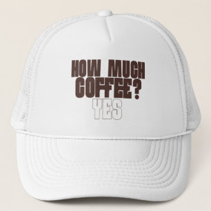 Grappig T-Shirt voor Koffieliefhebbers – “Hoeveel Trucker Pet