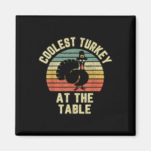 Grappig T-shirt voor Thanksgiving Retro Kookste Ka Magneet