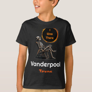 Grappig T-shirt Zonsverduistering Vanderpool Texas