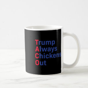 Grappig Taco Trump Shirt Tee Trump Is Altijd Kippe Koffiemok