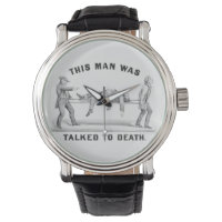 Grappig "Talked to Death" kunst Introvert Joke