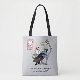 Grappig Tandarts Humor Canvas tas Gift