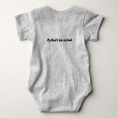 Grappig tante onsie romper (Achterkant)