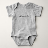 Grappig tante onsie romper (Voorkant)