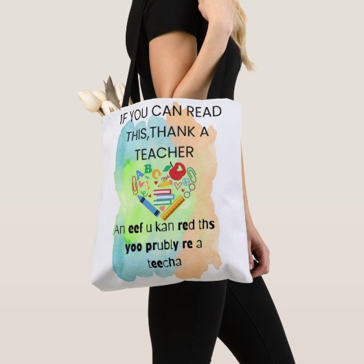 Grappig Tas cadeau voor docenten (Dichtbij)