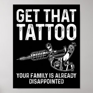 Grappig Tattoo Artist Art Voor Mannen Vrouwen Tato Poster