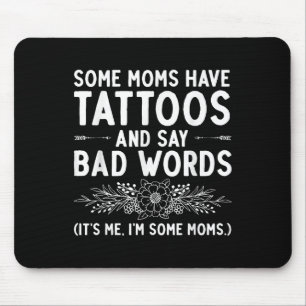 Grappig Tattoo Ontwerp Voor Mama Vrouwen Tattoo Ar Muismat