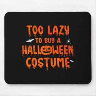 Grappig Te Lui Om Een Halloween Kostuum Feest Te K Muismat
