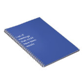 Grappig te veel vergaderingen notitieboek (Rechterzijde)