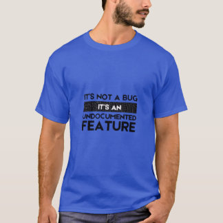 Grappig tech-humor grafisch T-shirt voor dagelijks