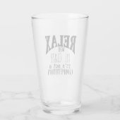 Grappig tekstbericht onthul dat we allemaal gek zi glas (Achterkant)