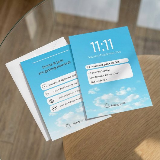 Grappig Telefoonvergrendelingsscherm slaat de datu Kaart