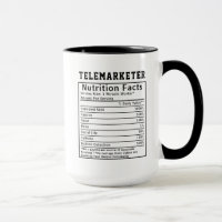Grappig Telemarketeer Voedingsfeiten Verkoopteam C