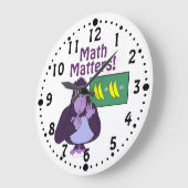 Grappig tellen Gorilla-Wiskunde past bij aangepast Grote Klok (Hoek)