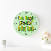 Grappig tennis je nodig hebt bal, grote klok (Huis)