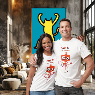 Grappig Tennis Skelet   Kan niet. Heb Tennis.   Hu T-shirt