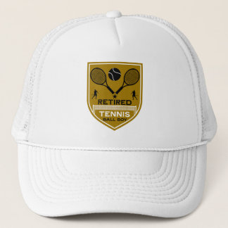 Grappig tennis speler accessoire cadeau trucker pet