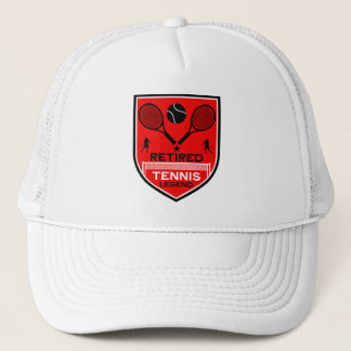 Grappig tennis speler accessoire cadeau trucker pet