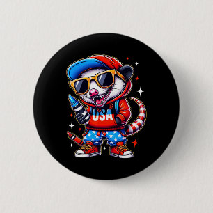Grappig Terug naar School Crayon Leraar Hip Hop Op Ronde Button 5,7 Cm