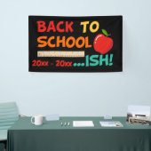 Grappig terug naar school, lekker! 2025-2026 spandoek (Beurs)