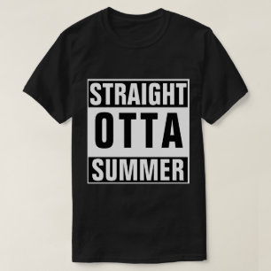 Grappig Terug naar School Rechtstreeks uit de Zome T-shirt