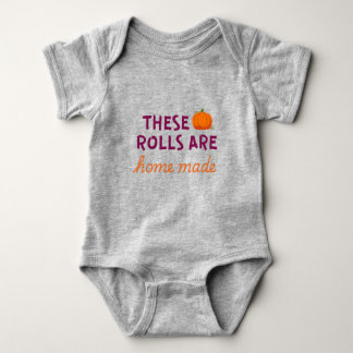 Grappig Thanksgiving Baby Bodysuit, Mooie Herfst B Romper