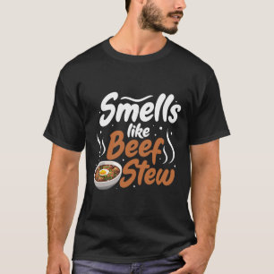 Grappig Thanksgiving eten fans meme rundvleesstoof T-shirt