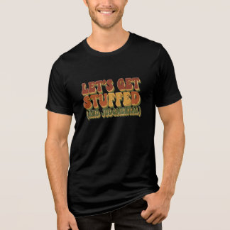 Grappig Thanksgiving T‑Shirt Tri-Blend Shirt
