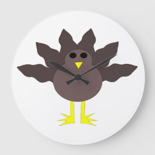 Grappig Thanksgiving van de Turkse muur Grote Klok