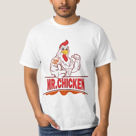 Grappig The Ghost & Mr Chicken T-shirt (Voorkant)