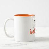 Grappig "Thuis is waar de Introvert is" Quote Mok (Links)