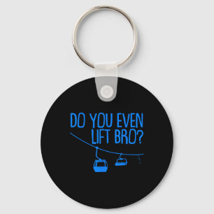 Grappig Til Je Wel Bro Gift Schattige Ski Liefhebb Sleutelhanger